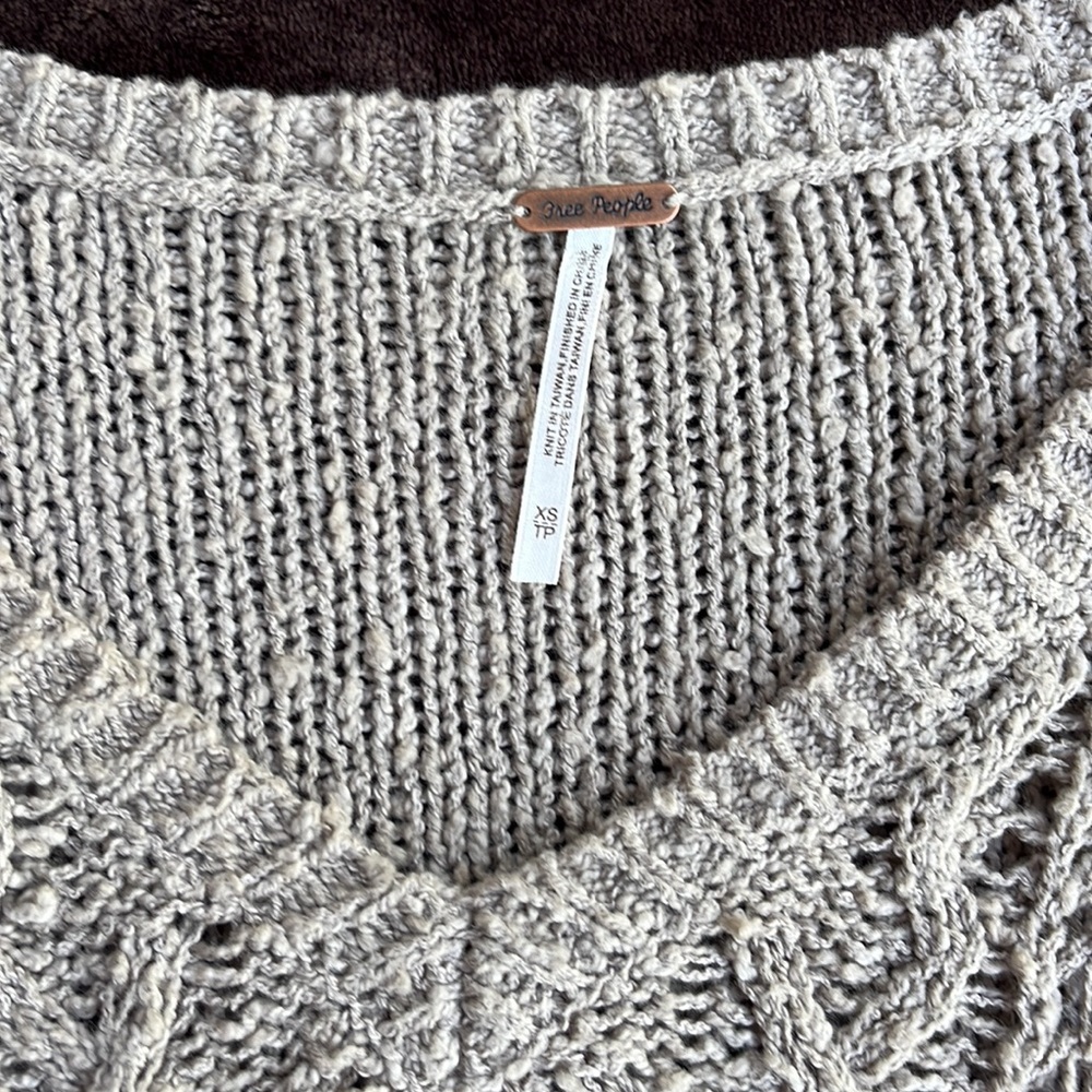 Free People Cross My Heart Sweater - Picture 8 of 10